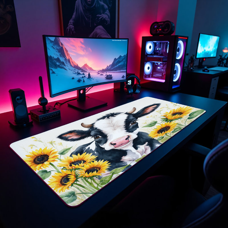Polyester Desk Pad, 23.6x13.8