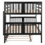 Convertible Bunk Bed With Trundle-1063347436
