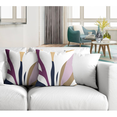 Outdoor Reversible Throw Pillow