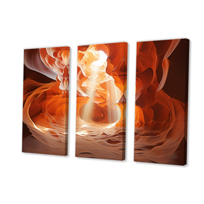 Canyon Harmonies II - Landscapes Canvas Prints Set