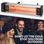 Stainless Steel Electric Ceiling Mounted Patio Heater