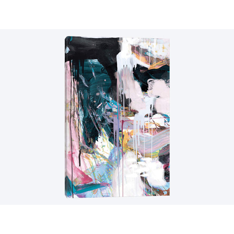 "Time Set I" par Dan Hobday - reproduction d'art sur toile tendue, H 18 po x l 12 po x P 1,5 po