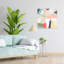 «Geometric Harmony In Pastel Hues», art mural contemporain abstrait-1868126919