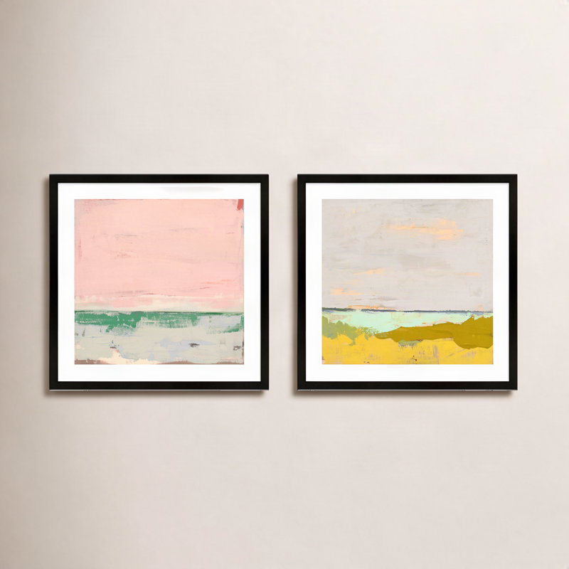 Provenve 1 & 2 par Andrea Stokes - impression de cadre photo simple 2 pièces, H 24 po x l 24 po x P 1,25 po