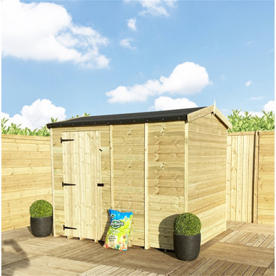 Armona 4 ft. W x 3 ft. D Solid Wood Garden Shed