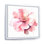 Délicate fleur d'hibiscus rose I sur toile