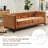 91'' Chenille Velvet Living Room Sofa-201851644