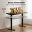 63" Solid Tabletop Dual Motor Electric Height Adjustable  Standing Desk-635357413-623853314