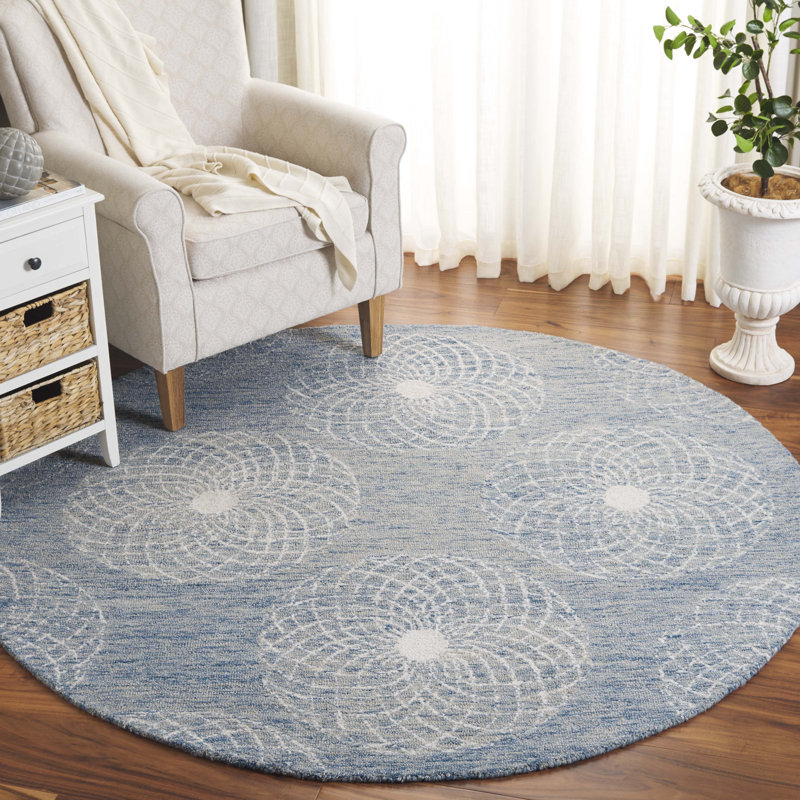 Tapis ébène, Rond 6 pi