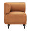 Chaise de coin Malben - brun