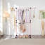 Adjustable Rolling Clothing Rack-485399042