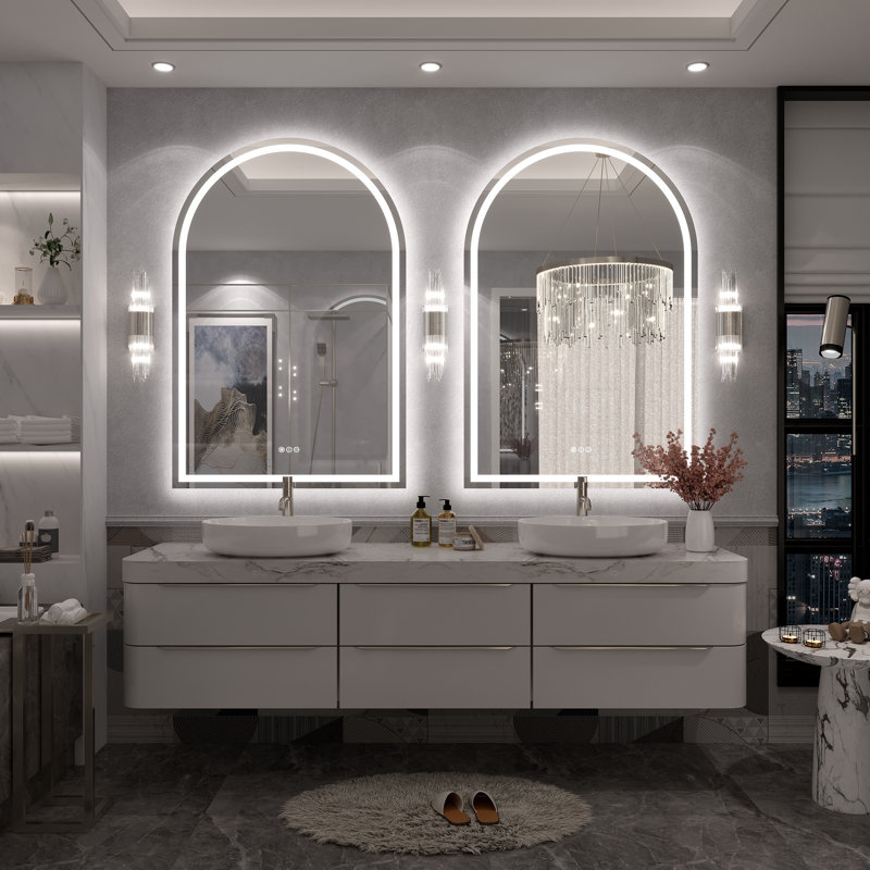Miroir de salle de bain Molly, 48 po x 32 po