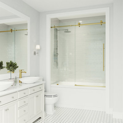 Elan E-Class Frameless Sliding Tub Door
