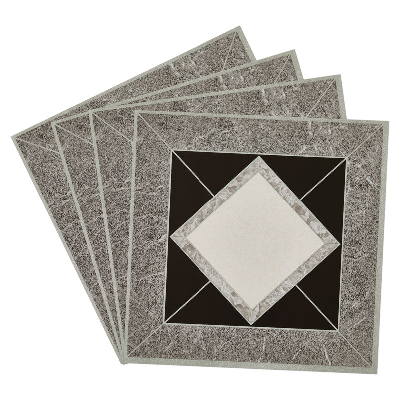 30Pcs Self-adhesive PVC Flooring Tiles Set