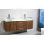 Ensemble de meuble-lavabo mural double-1212048445