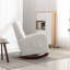 Chaise berçante à haut dossier avec siège rembourré et confortable-1724117096