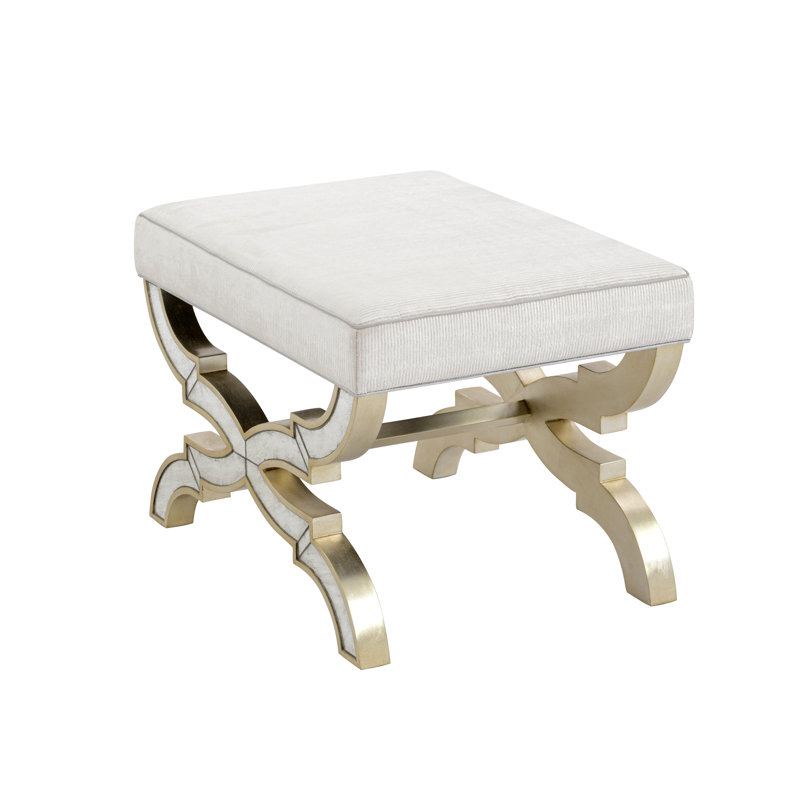 Trivi Upholstered Accent Stool