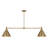 Moderne 2-Light Chandelier