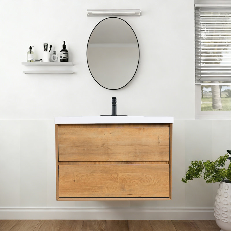 Meuble-lavabo mural 36 po, 36"