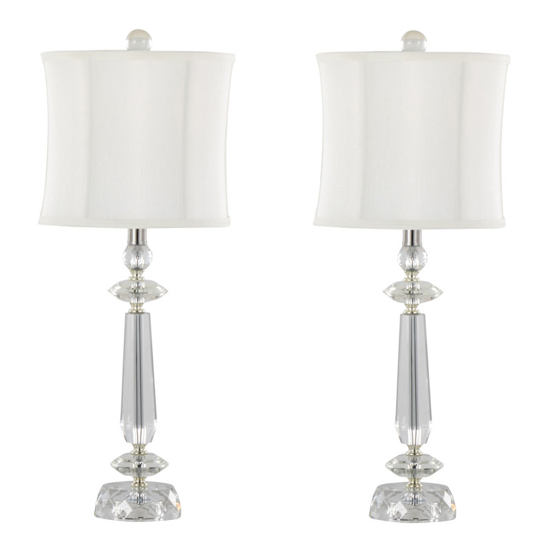 Contemporary Crystal Table Lamp