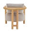 Chaise d'appoint rembourrée Hendrix-130620005