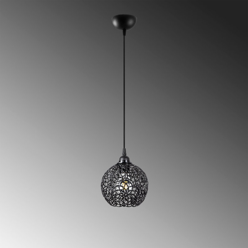Luminaire suspendu sphère 1 lumière