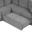 Canapé-lit modulaire convertible en L 84,7 po-309467031