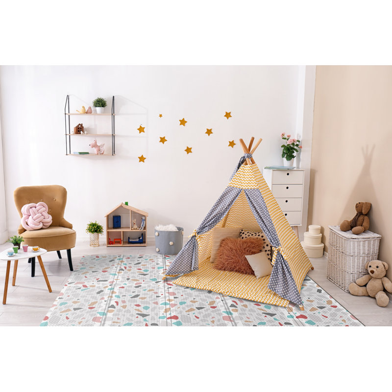 Portable Folding Mat - Deco Terrazzo