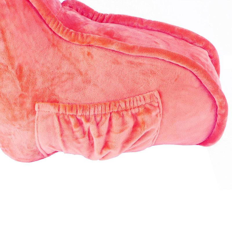 Supersoft Bedrest Pillow Cover & Insert, Peach Echo