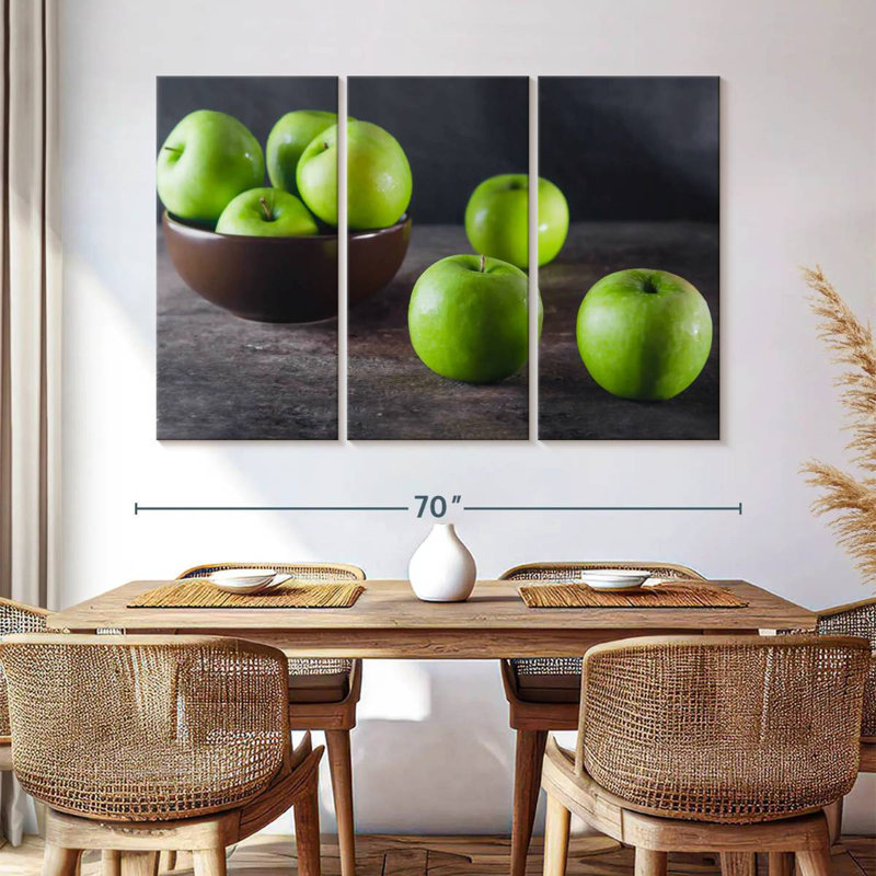 Green Apples, 42" H x 65" W