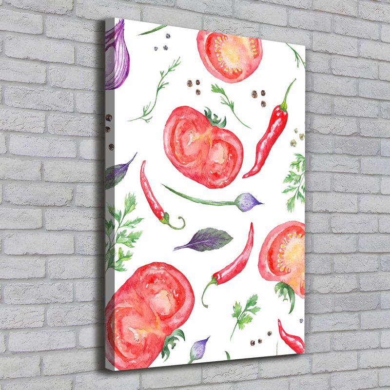 Vegetables - Wrapped Canvas Print