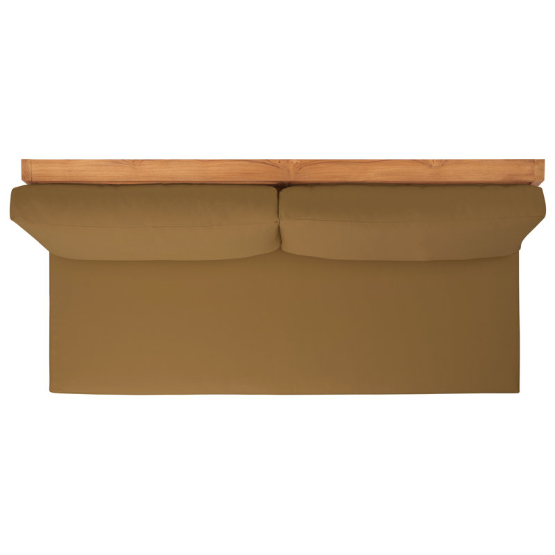 Outdoor 2 - Seat Loveseat, Brown