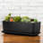 14 inch Ceramic Matte Black Indoor Planter Pot