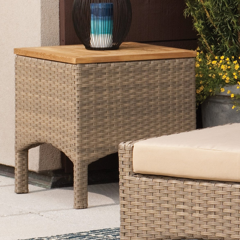 Murrow Outdoor Square Side Table
