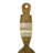 Fish-Shaped 18"H Mango Wood Wall Spoon with Hand-Painted Pattern