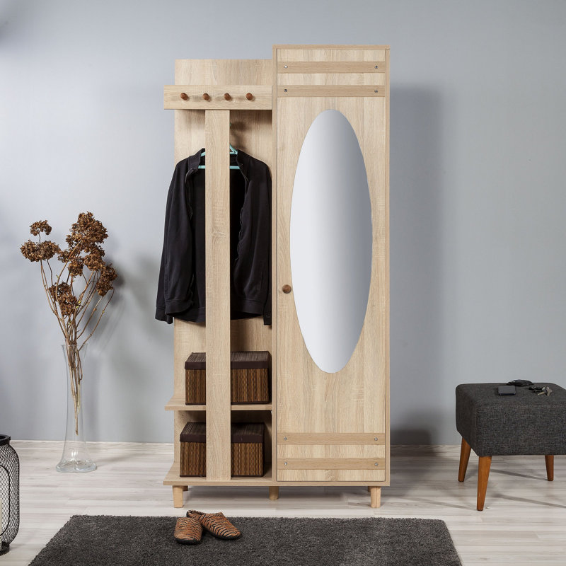 Arbre d'entrée Caryol avec rangement pour chaussures