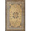 Tapis de couloir antique en laine jaune Ningxia