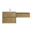 Meuble-lavabo mural 60 po avec évier en acrylique renforcé Aliki-1123569514