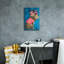  «Wally» par Heather Gauthier, art mural sur toile, 12 po x 18 po
