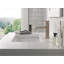 Robinet de salle de bain en nickel brossé Velum, robinet de lavabo monotrou pour meuble-lavabo, ensemble de drain à bouton-poussoir en métal, acier inoxydable-93657126