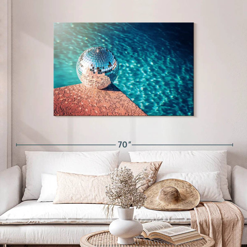 Abarca Disco Ball, 30" H x 45" W