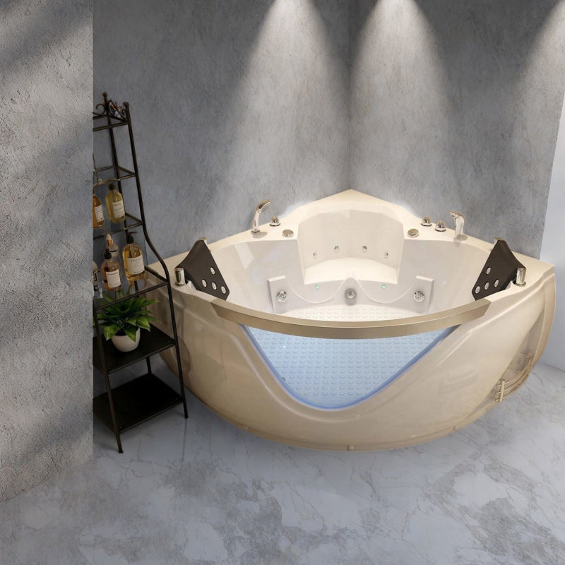 Baignoire et tourbillon de salle de bain Modern
