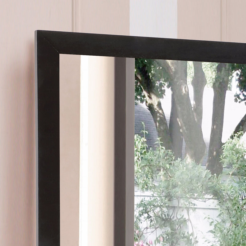 Miroir d'appoint Basic Basic, pour la décoration intérieure, Noir