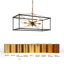 Luminaire suspendu cage / lanterne pour îlot de cuisine 8 lumières Marval