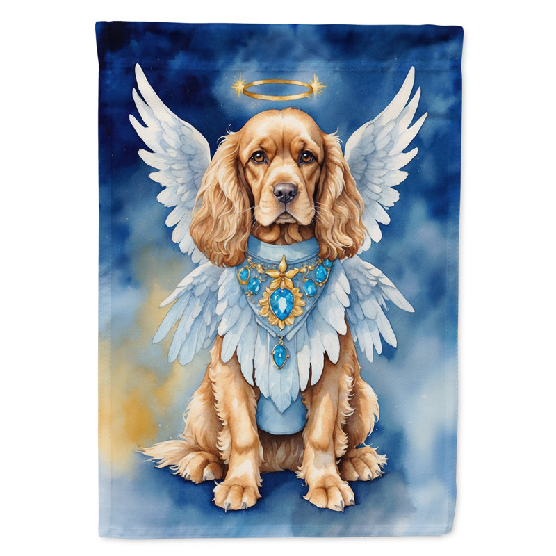 Cocker Spaniel My Angel Garden - drapeau