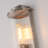 2-Light Fluted Glass Wall Mounted Sconce