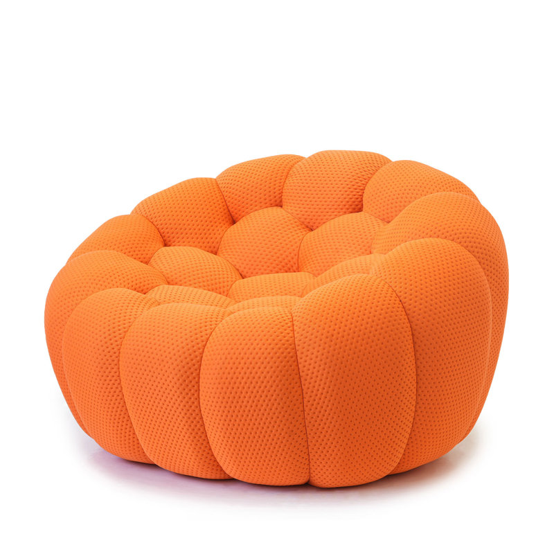 Bubble Modular Sofa Single Seat Orange