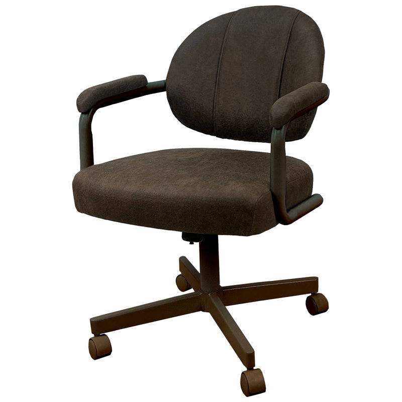 Polyester Blend Task Chair, Northwest Whiskey, Brown