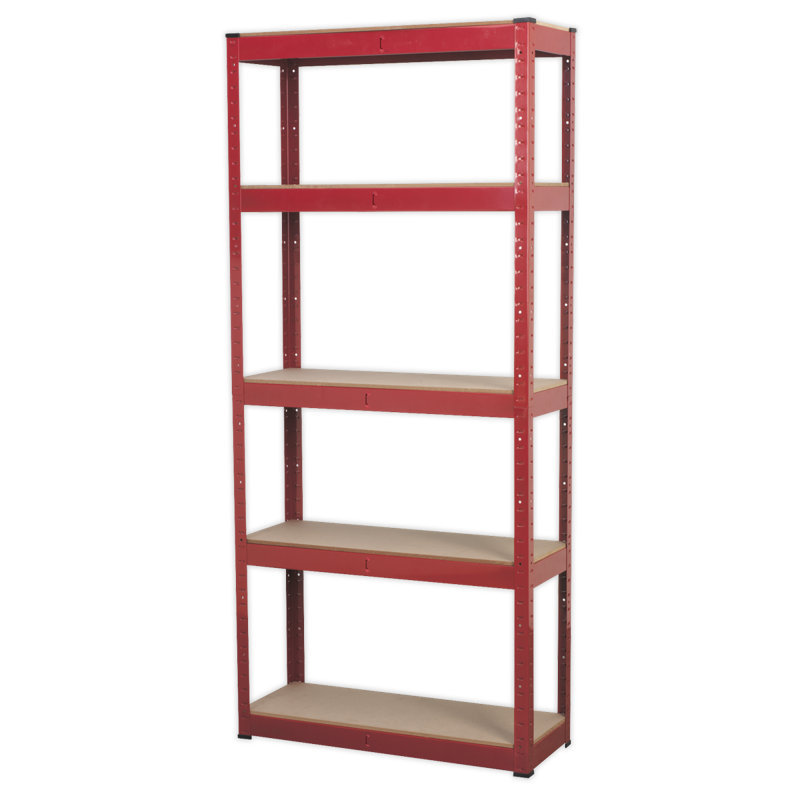 Kalene Metal Shelving Unit, 180cm H x 80cm W x 30cm D