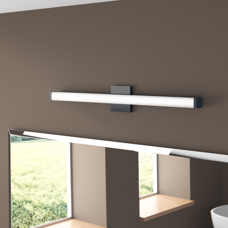 Barre de salle de bain à 1 lumière DEL à intensité variable Sydni
